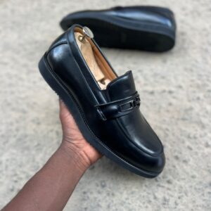 Mocassin derby - marron et noire